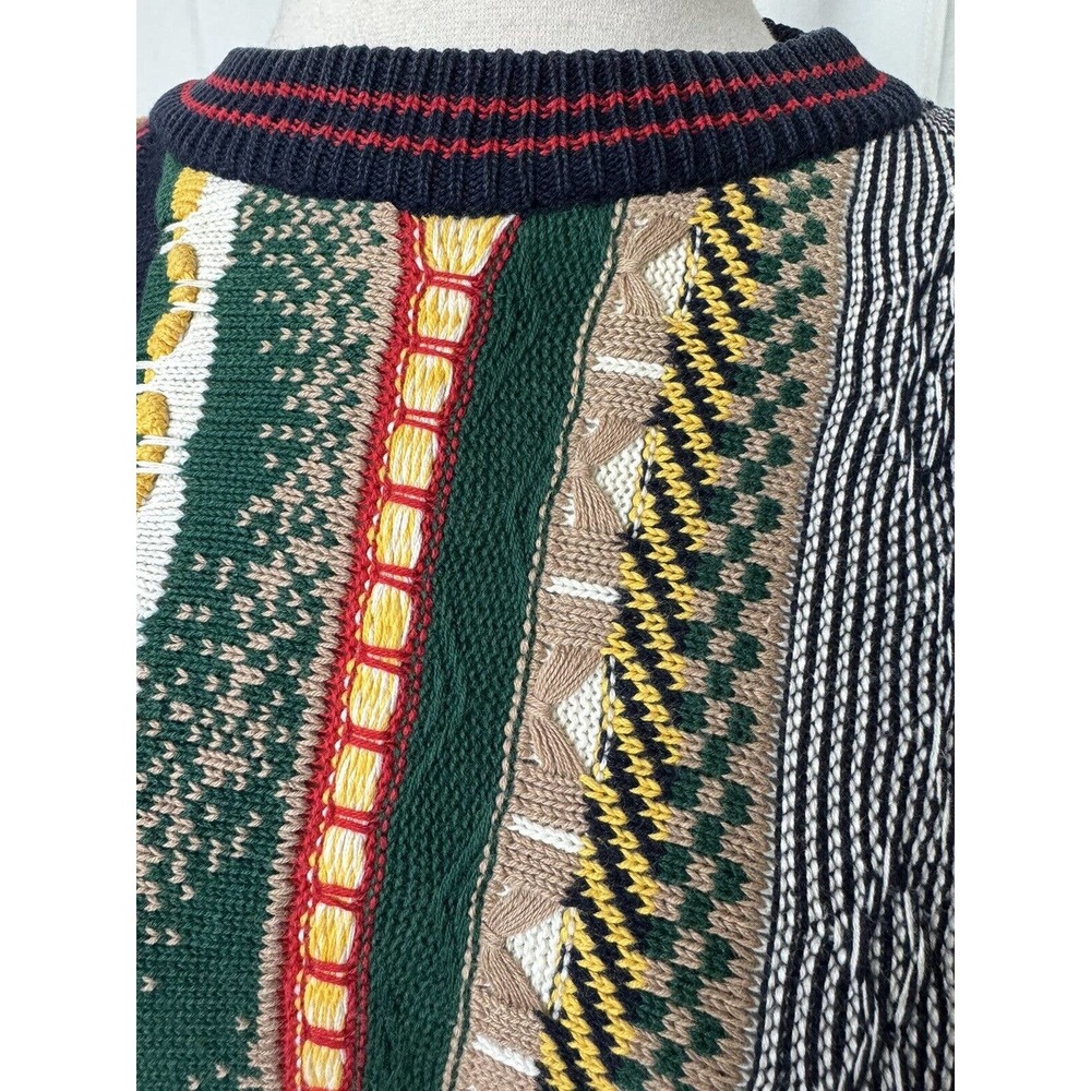 Coogi Mens Sweater -Missing Tag- Cotton Colorful - XL/XXL - Picture 9 of 10